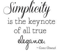 Simplicity Chanel